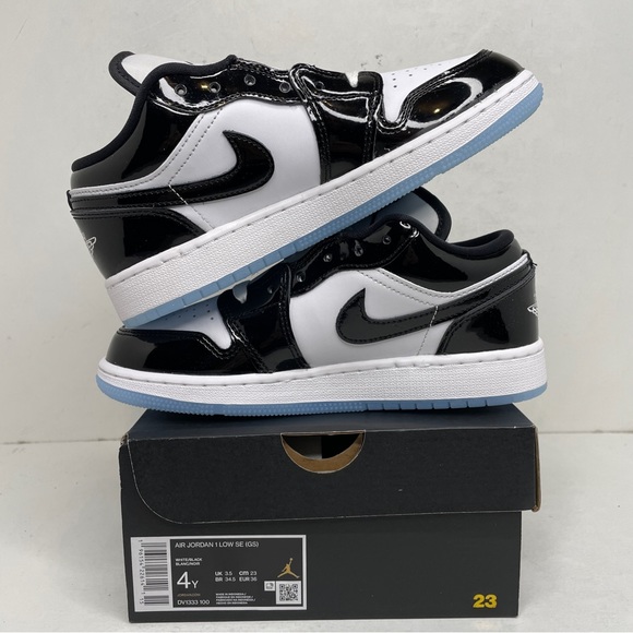 Nike Air Jordan 1 Retro Low GS SE “Concord/Space Jam” 2023 - Picture 3 of 4